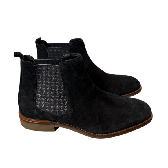 Stacy Adams Black Suede Chelsea Boots Size 9.5 | M3 | Sleek & Classic Men’s Styl - Picture 3 of 5